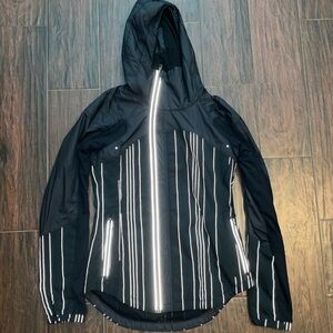 Lululemon Running Jacket w/ reflective pinstripes